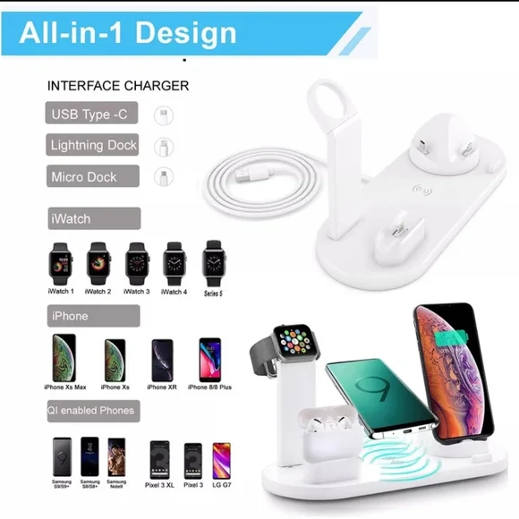 30 W 7 in 1 wireless charger